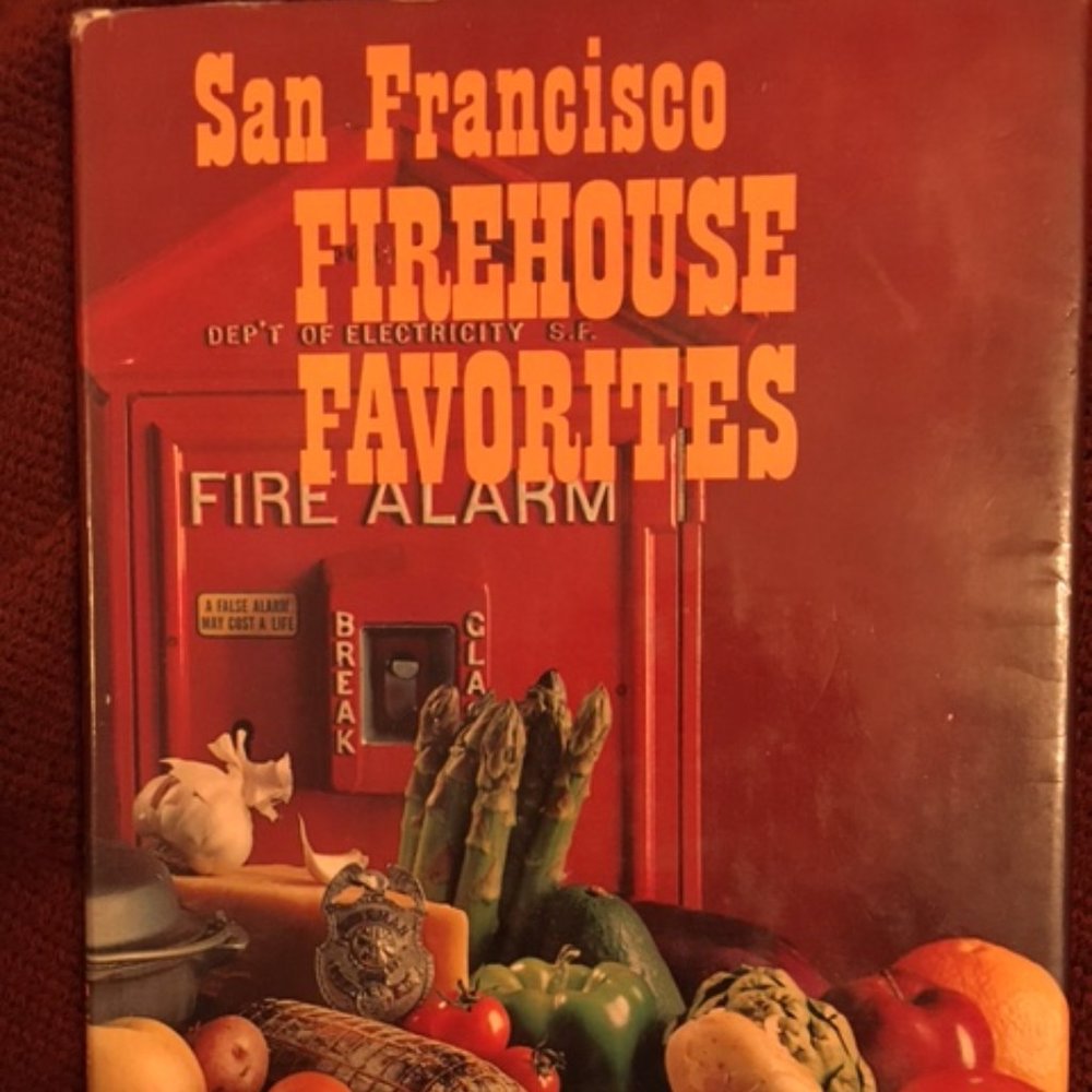 FIREHOUSE COOKBOOK  1965      1st Edition